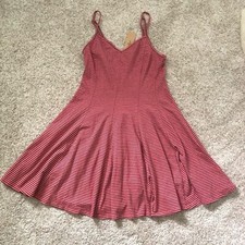 New American eagle outfitters strips volume mini dress, size small P
