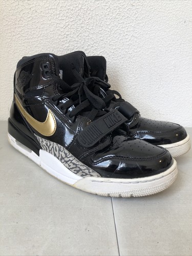 Nike Air Jordan Legacy 312 schwarzgold weiß AV3922-007 Größe 10 Turnschuhe SCHUHE2 - Bild 6 von 20