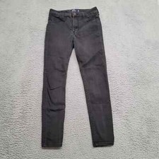 Hollister Jeans Womens 3S Black Legging High Rise Casual Pockets City Hipster