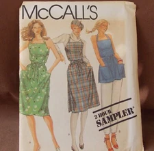 McCalls Misses Wrap-Dress & Top Sizes 6- 20 Uncut Pattern Sample