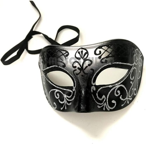 Mens Masquerade Ball Mask Cosplay Mardi Gras Prom Dance Birthday Bachelor Party - Picture 38 of 46