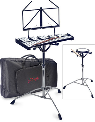 GLOCKENSPIEL-SET STAGG BELL SET32  7-Teilig inkl. PAD