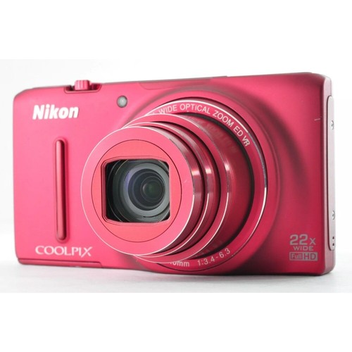 Nikon COOLPIX S9500 18.1MP Compact Digital Camera 22x Optical Zoom w/Accessories - Picture 14 of 21