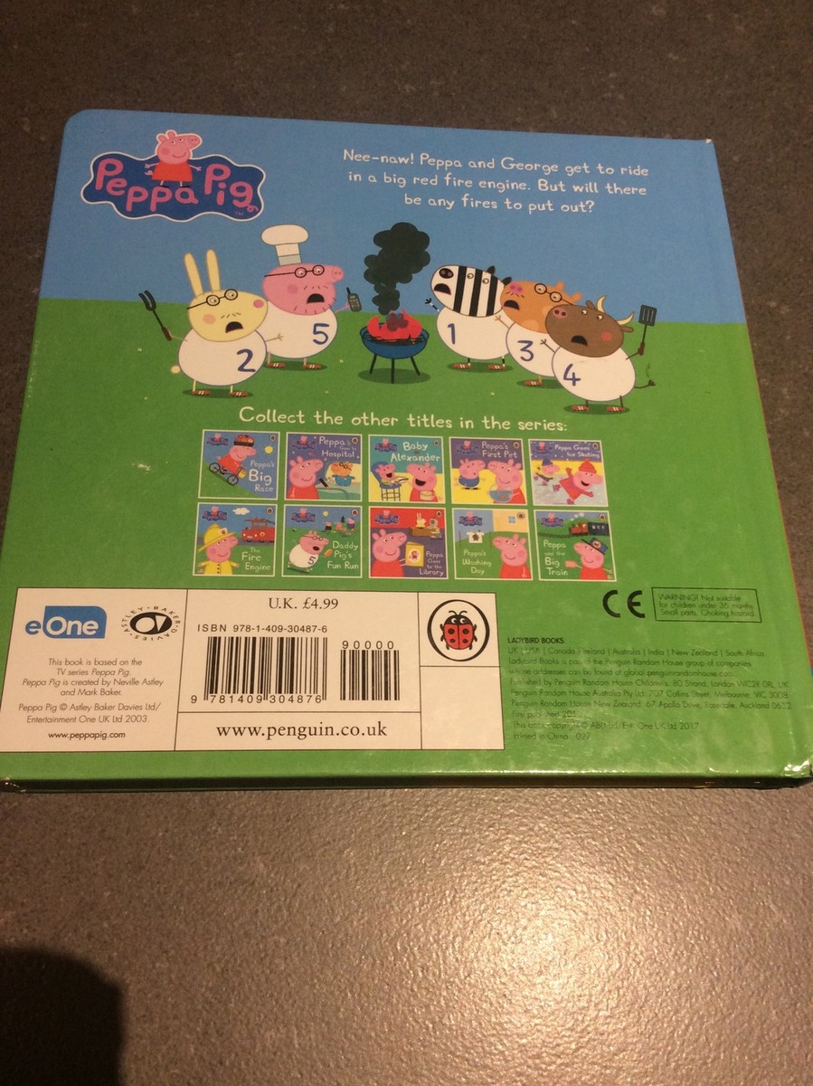 Peppa Pig: The Fire Engine: My First Storybook by Ladybird Board