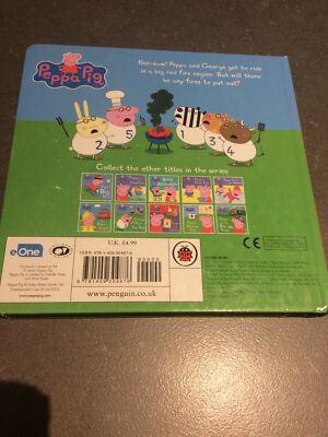 Peppa Pig: The Fire Engine: My First Storybook by Ladybird Board