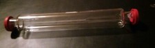 Vintage JAJ Glass Rolling Pin. 1960's. In good condition. We have more JAJ items
