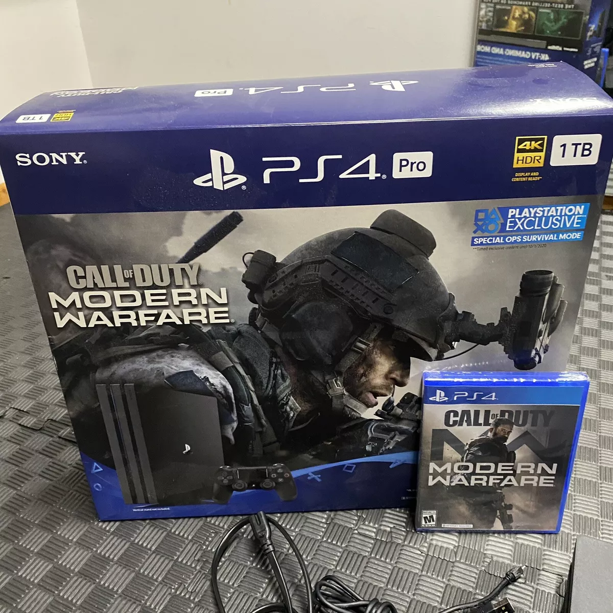 PlayStation 4 Pro 1TB Console - Call of Duty: Modern Warfare Bundle