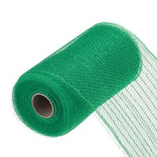 6 Inch Glitter Poly Burlap Mesh for Wreath Decorative Mesh Fabric Ribbon 10 Y...