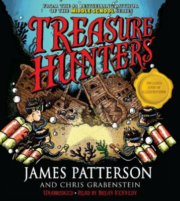 Complete Series - Lot of 7 Treasure Hunters books by James Patterson Grabenstein