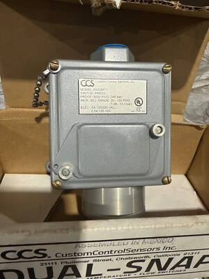 #ad Custom Control Sensors 604GM11 pressure switch $200.00