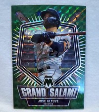 2022 Panini Mosaic Green Prizm #GS-4 Jose Altuve Houston Astros Card