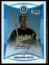 Gregorio Petit 2008 Bowman Card /599 #BP9