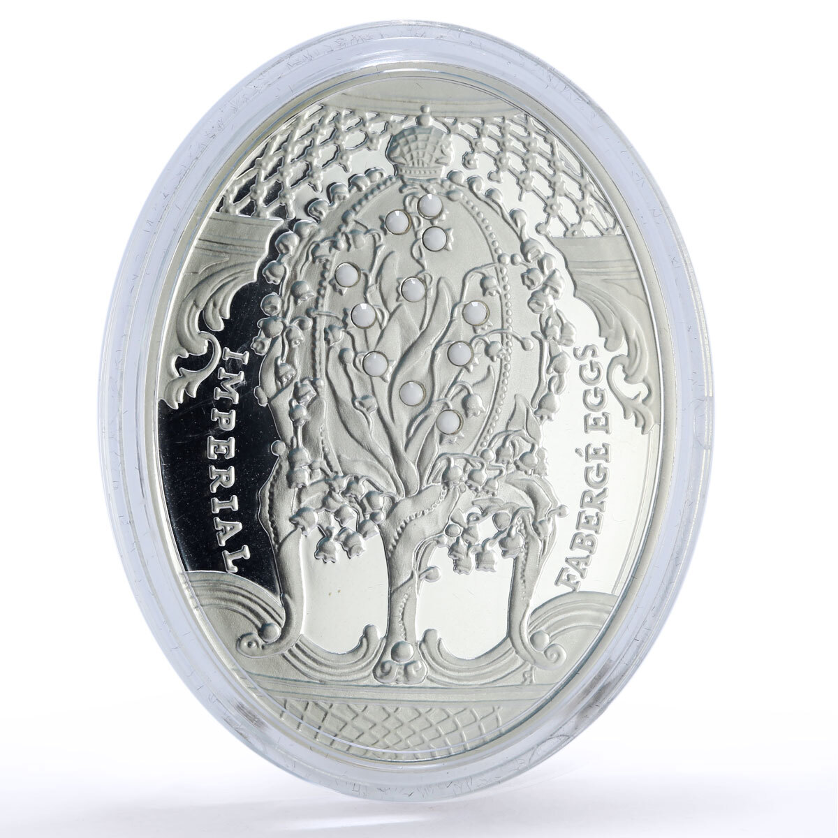 Imperial Fabergé ファベルジェ Eggs Coin 純銀 レア Imperial Fabergé ファベルジェ Eggs Coin 純銀 レア