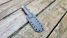 MORA "HD COMPANION"  Kydex Sheath Only, Pancake style (BK)