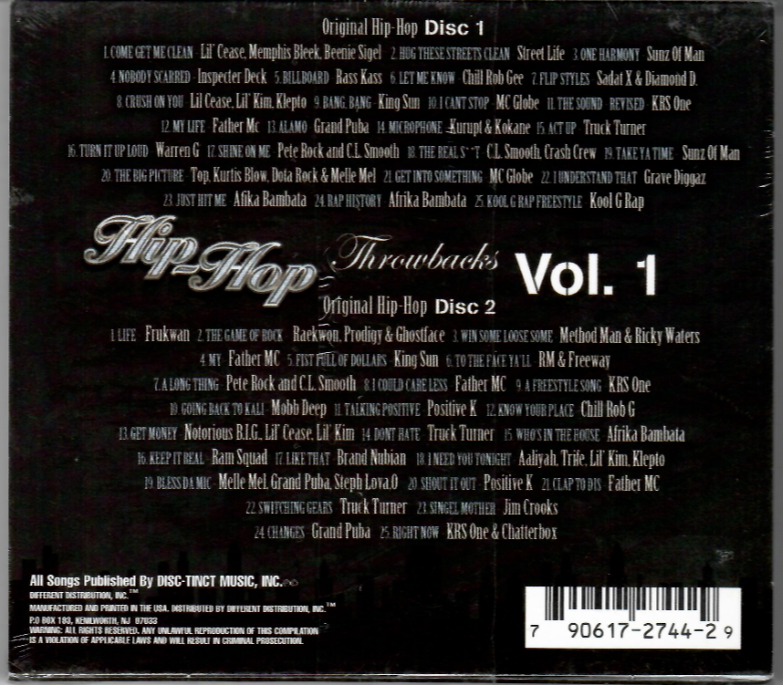 洋楽 G RAP UPS Grand Opening CD rare Original HIP HOP Throwbacks (2 CD 2009) 50 SONGS Lil' Kim