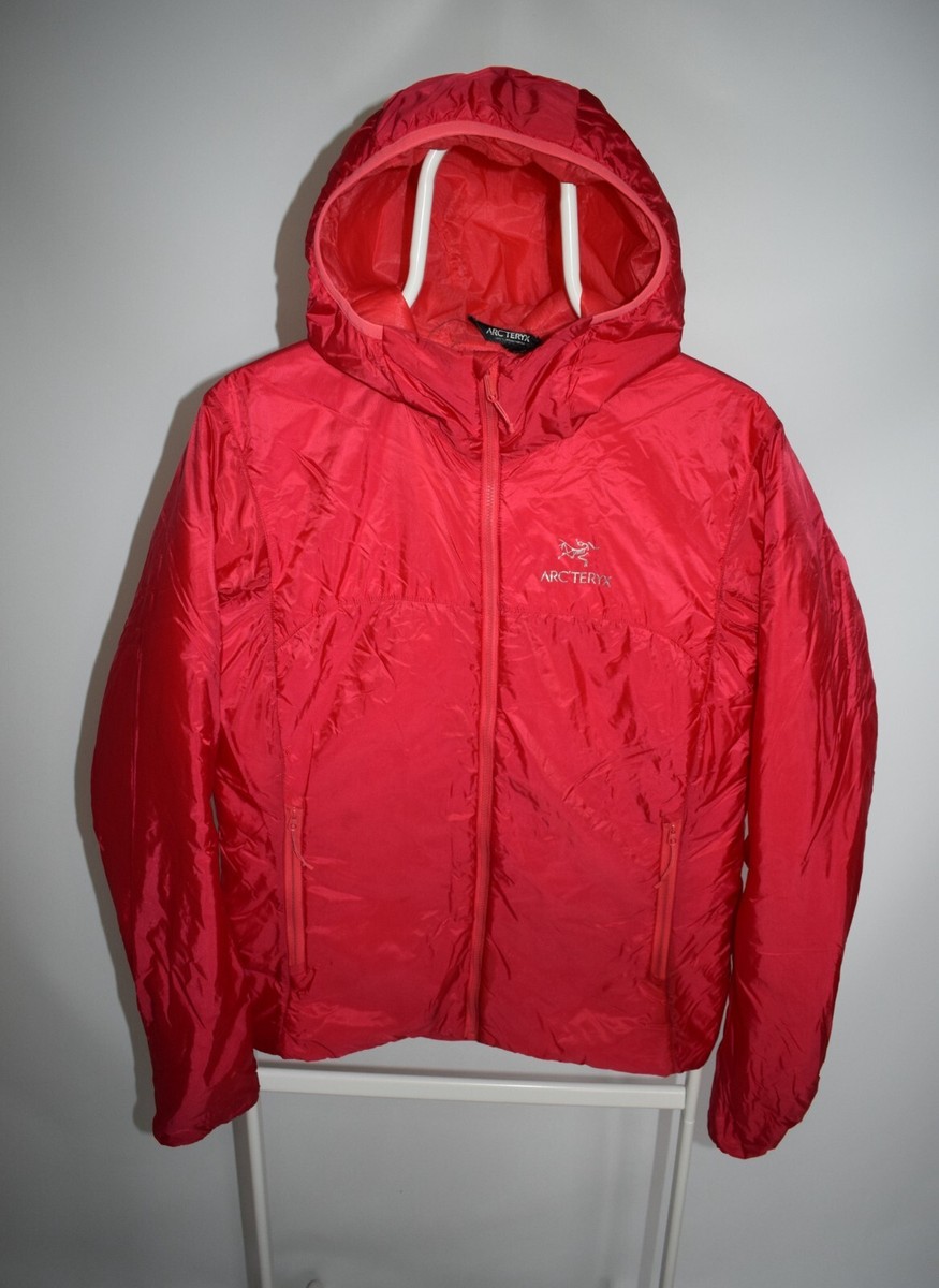 Arcteryx Sample Jacket Women's Red / Pink Atom LT Hoody Insulated