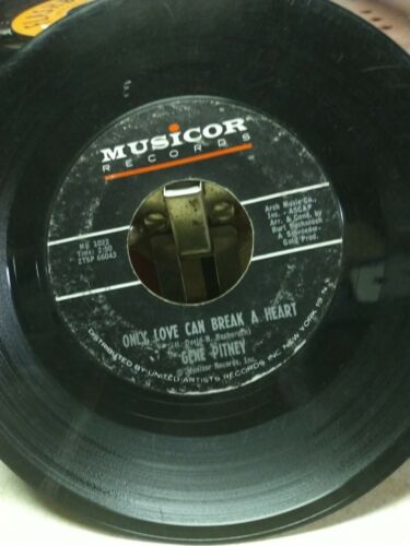 Gene Pitney Only Love Can Break A Heart/ If I Didn't Have A Dime 45 Musicor 1022 - 第 1/4 張圖片