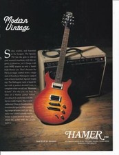 Rare 1993 Hamer Special-FM Guitar Ad/