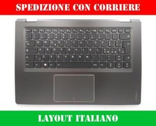 TASTIERA ORIGINALE LENOVO IDEAPAD YOGA 80S9-001JAU 80S9-002YAU TOPCASE ITA NERO