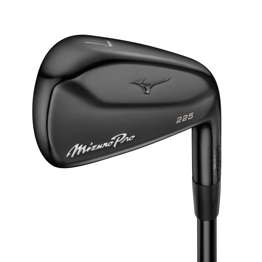 Mizuno Pro 225 Black Golf Irons 4 PW KBS Taper Lite PVD Stiff NEW 2023
