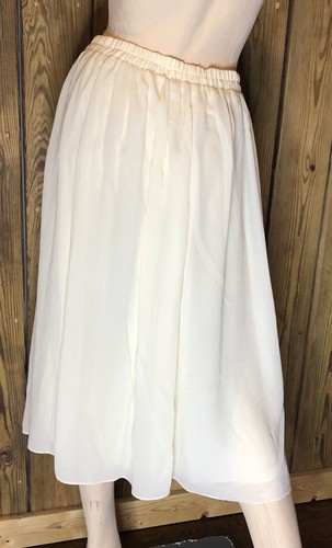 Vtg 90s Ivory Brocade/Lace Trim Peplum Jacket/Full Skirt Womens Set 4P~Wedding - Picture 16 of 18