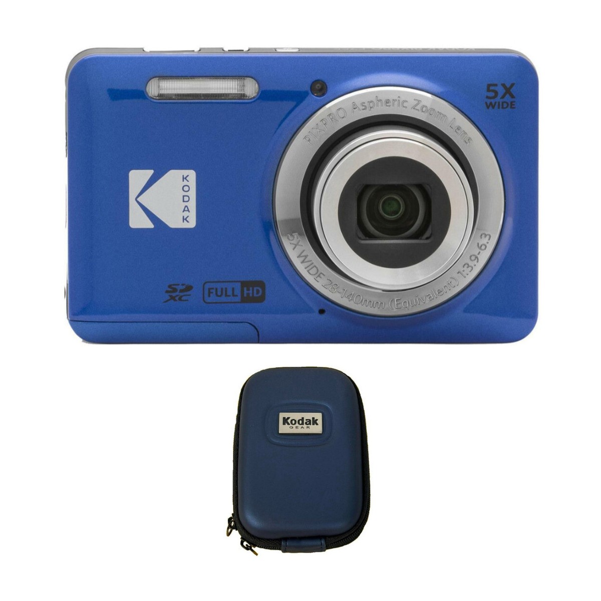 Kodak PIXPRO FZ55 Digital Camera with Lowepro Newport 10