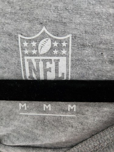 New Orleans Saints Logo Baumwolle T-Shirt Silber UK M Brandneu mit Etikett UVP 25£ - Bild 12 von 12
