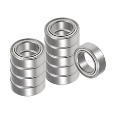 10pcs Deep Groove Ball Bearings 5/16" x 1/2" x 5/32"  Chrome Steel Double Shield