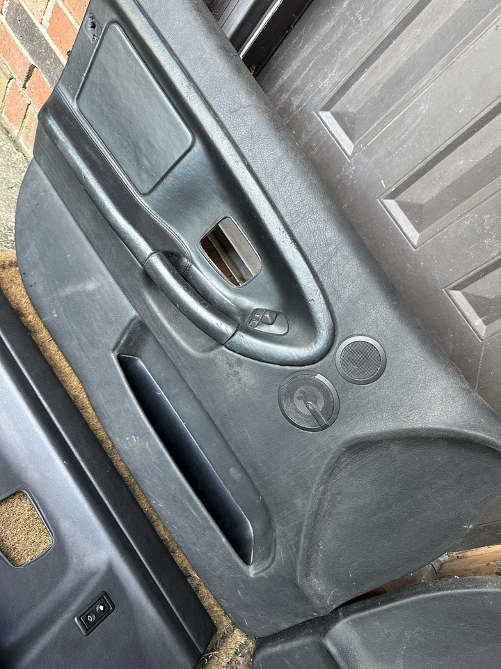 BMW M3 E36 Sedan Interior Door Panel Trim Cards Set of 4 Front & Rear 92-98 OEM - Image 3 of 4