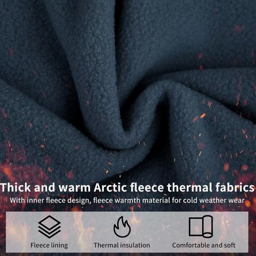 Women Winter Balaclava Hooded Scarf Windproof hat ,Warm Neck Gaiter with Hood - Picture 17 of 34