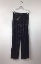 Nasty Gal Sequin Party Pants Womens 4 NEW