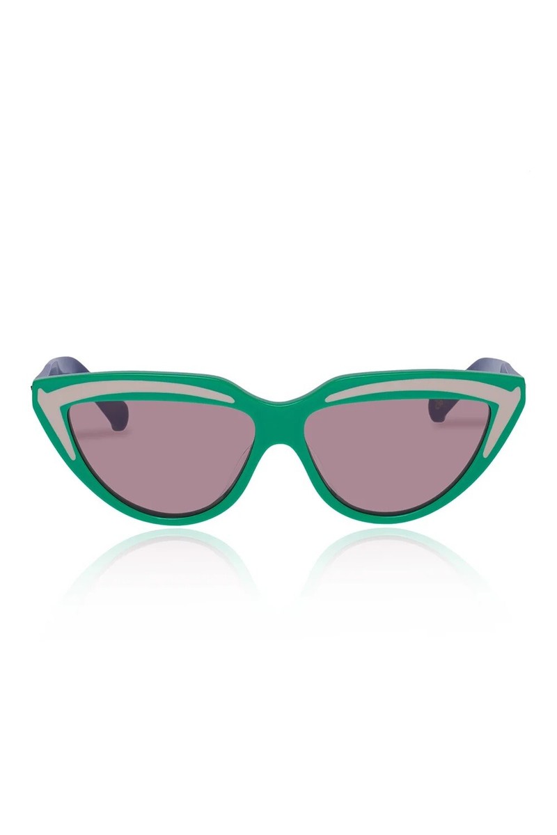 NWOT Karen Walker Lash Splash Grasshopper Sunglasses Cat Eye | eBay NWOT Karen Walker Lash Splash Grasshopper Sunglasses Cat Eye | eBay