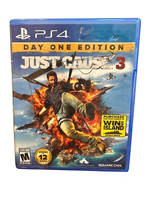 Just Cause 3: Day One Edition -Sony PlayStation 4 *Disc and Case*