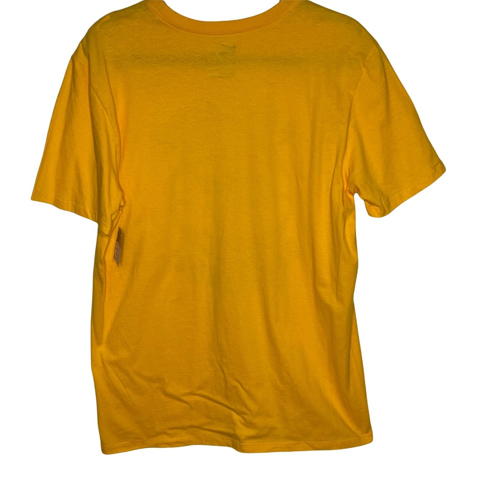 NWT Nike Men's University of Northern Iowa Panthers Basketball Tee Yellow L thumbnail 2