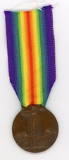 Italy Italia WW1 The Victory Medal - Original medal Marked Sacchini