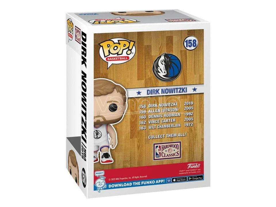 Nba Legends Pop! Sports Vinile Figura Dirk Nowitzki (2019) 9 Cm Funko - Immagine 3 di 3