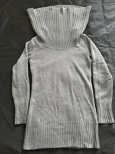 H&M Sweater Dress Size S Gray Knit