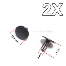 Find 20 Pcs Honda Acura 91516-SK7-013 Splash Shield Retainer Nylon Push-Type Clips In Beijing - Foto 12