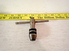 Vintage Machinist General No.164 T-Handle Tap Driver Wrench 0-1/4" Capacity  USA