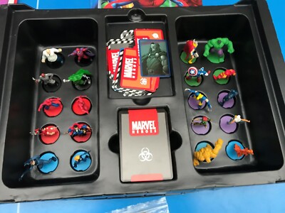 Jeu Marvel Heroes NEXUS Asmodée 2006 - Complet, état Rare, Stratégie Pour 2 Joueurs