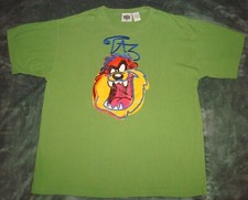 VTG 1995 TAZ T SHIRT MEDIUM LOONEY TUNES CLASSIC TAZMANIAN DEVIL 90s WARNER BROS