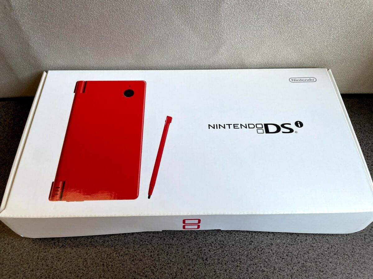 Nintendo DSi Red console In the box