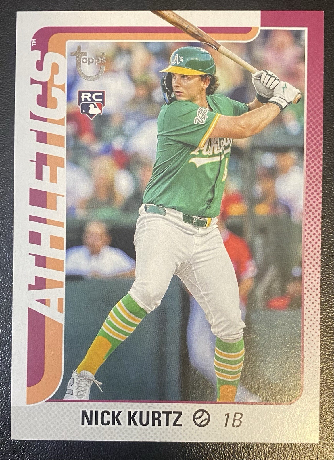 2025 Topps Update Nick Kurtz #US201 Vintage Stock #09/99 (RC, TRUE ROOKIE) ROY