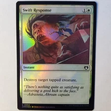 1x Swift Response Commander Masters Foil - NM Condition