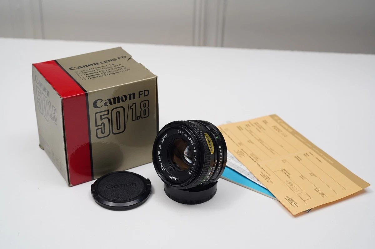 Canon FD f/1.8 Camera Lenses 50mm Focal for sale | eBay