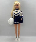 University Barbie Doll Michigan Cheerleader Special Edition 1996 Mattel