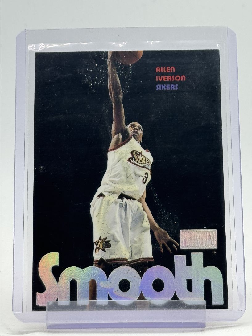 ALLEN IVERSON 1998-99 SKYBOX PREMIUM SMOOTH BASKETBALL 76ERS Q3562