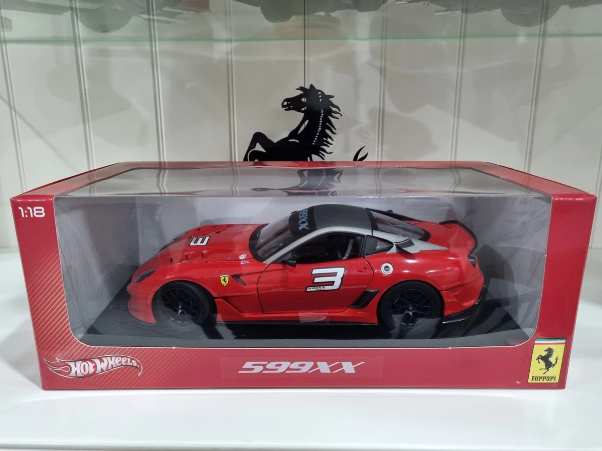 FERRARI FXX rouge SUPER ELITE 1/18 HOT WHEELS K4145 voiture miniature