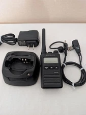 STANDARD FTH-307 Low Power Transceiver Full Set Charger Earphone Mic Used