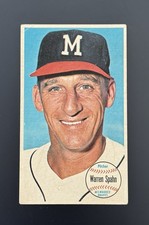 1964 WARREN SPAHN BRAVES HOF